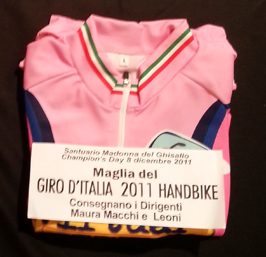 maglie donate al Santuario della Madonna del Ghisallo