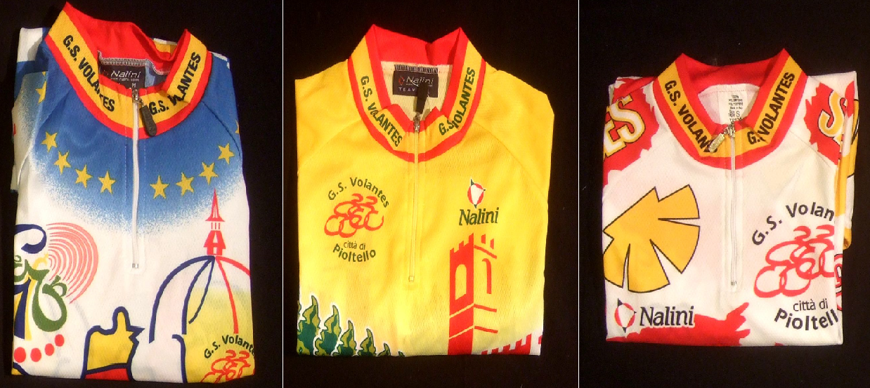 maglie donate al Santuario della Madonna del Ghisallo