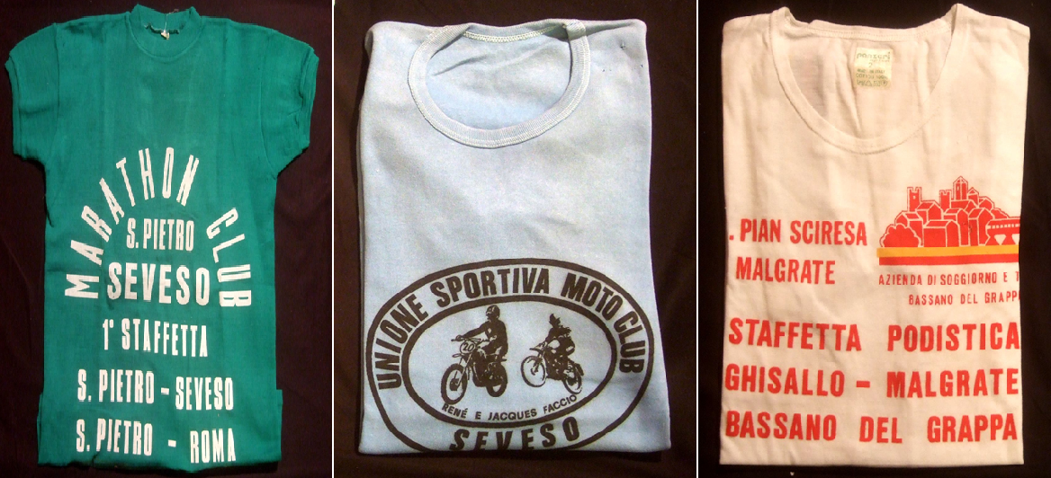maglie donate al Santuario della Madonna del Ghisallo