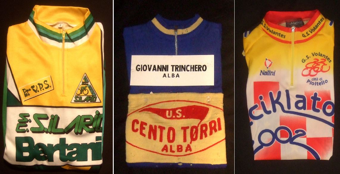 maglie donate al Santuario della Madonna del Ghisallo