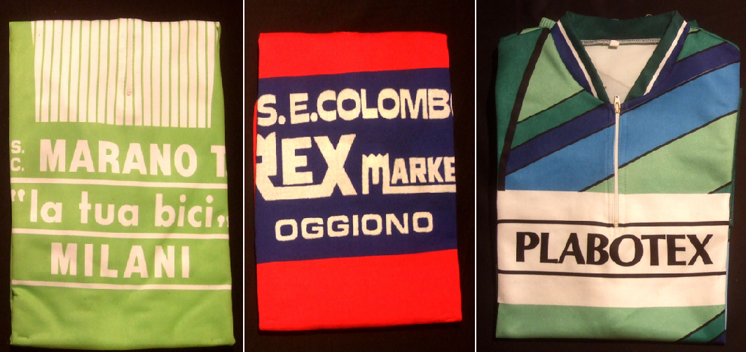 maglie donate al Santuario della Madonna del Ghisallo