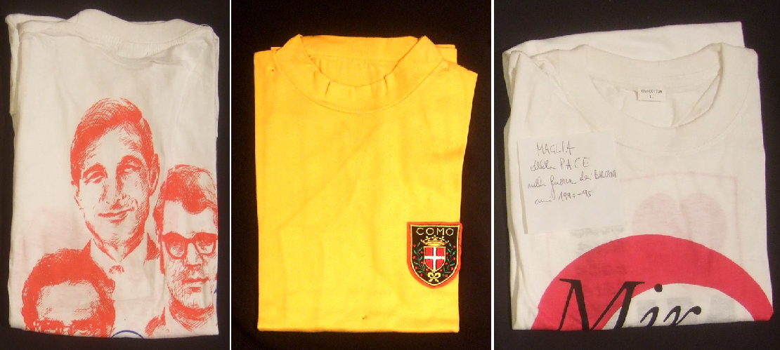 maglie donate al Santuario della Madonna del Ghisallo